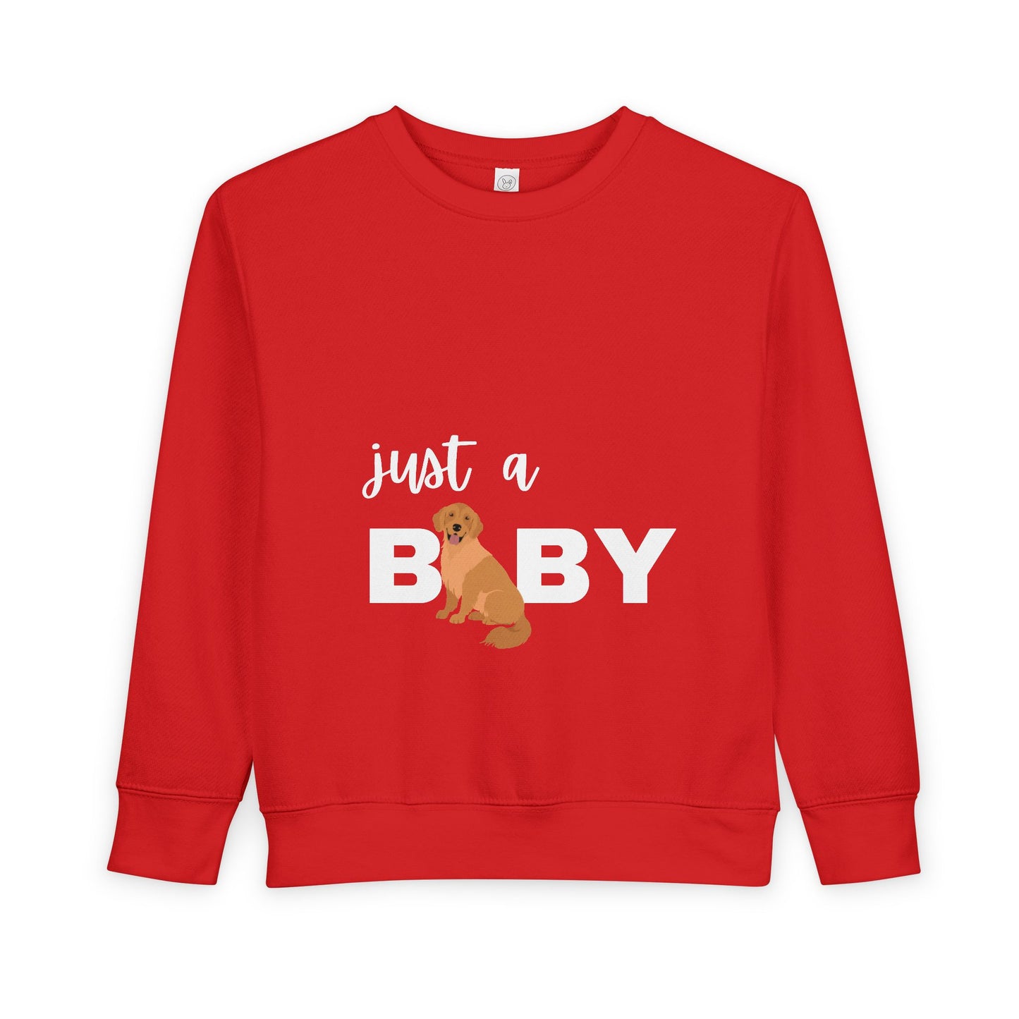 Just a Baby Golden Toddler Sweatshirt