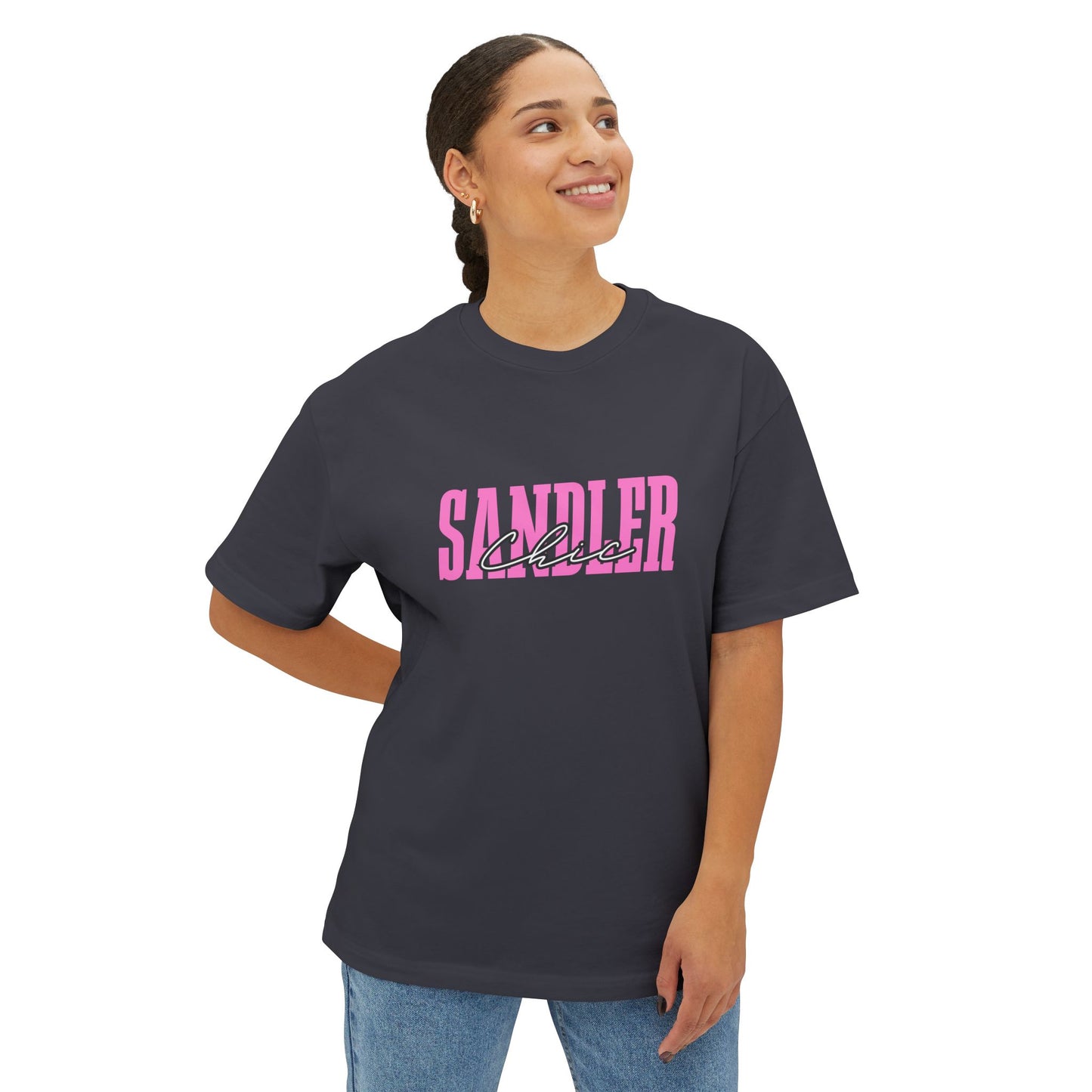 Sandler Chic Oversized Boxy T‑Shirt