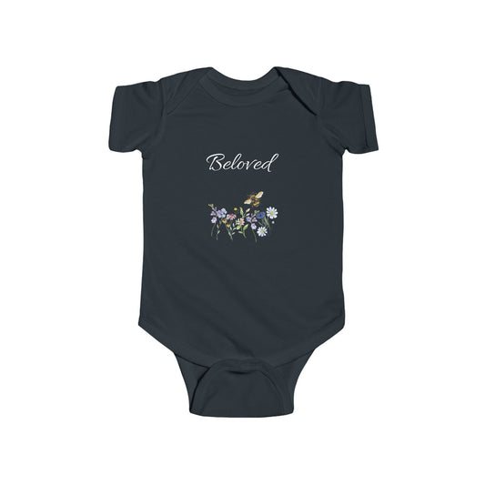 Beloved Floral Infant Bodysuit | Soft Baby Onesie