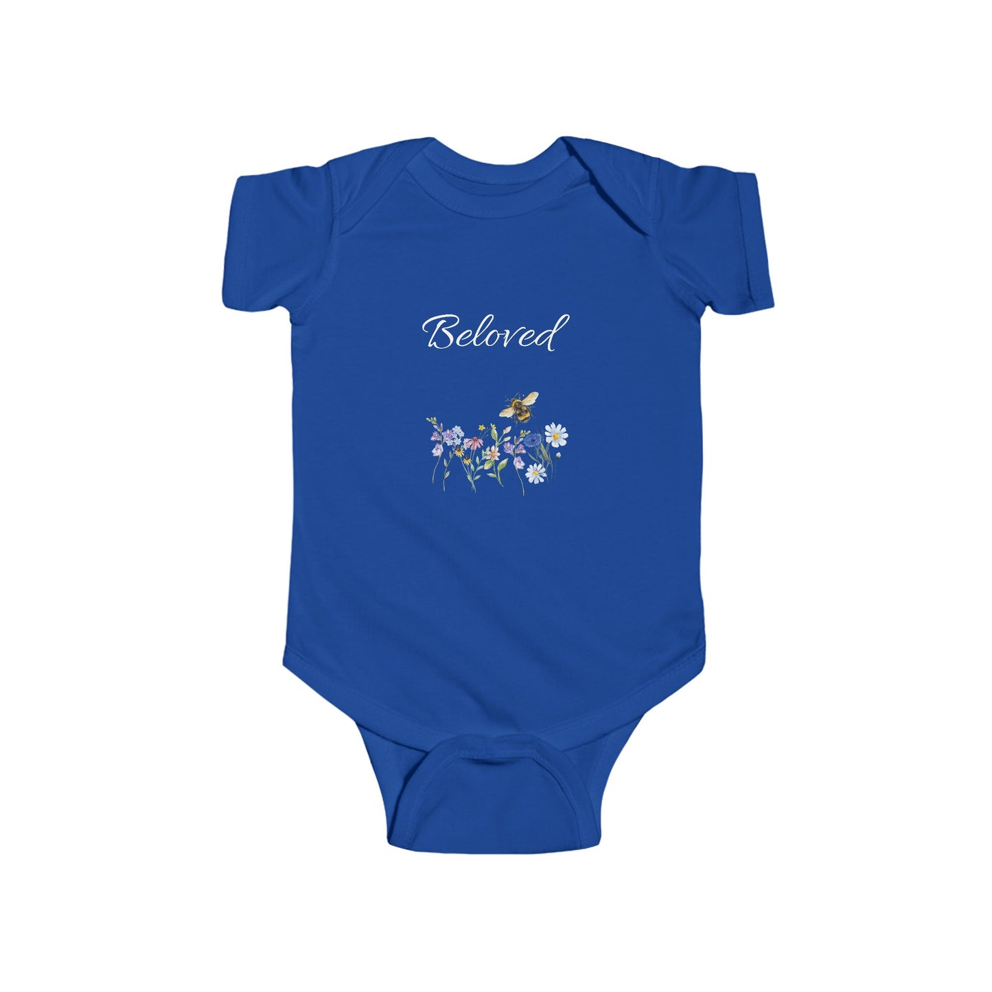 Beloved Floral Infant Bodysuit | Soft Baby Onesie