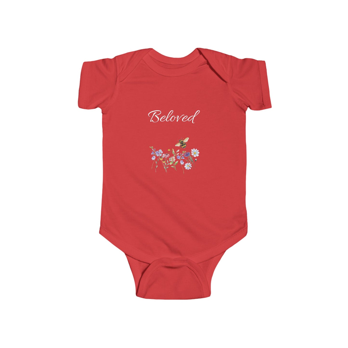 Beloved Floral Infant Bodysuit | Soft Baby Onesie