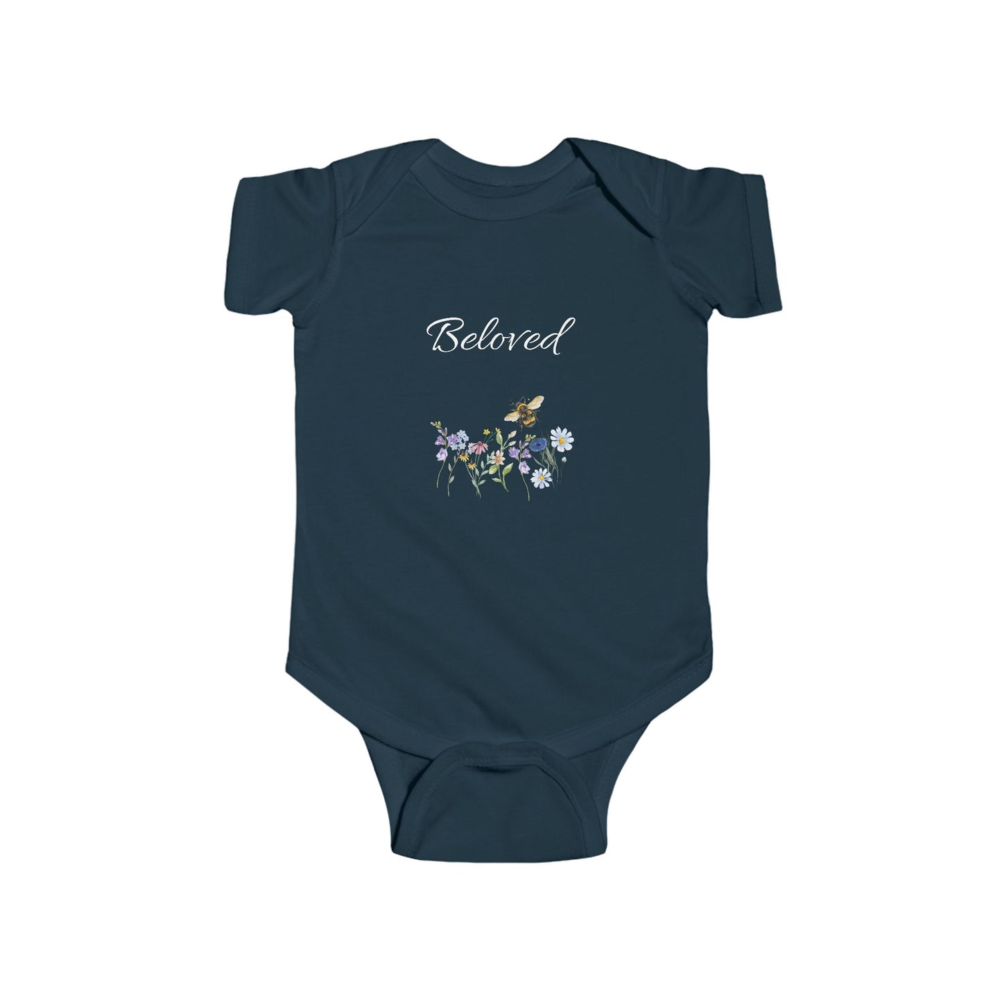 Beloved Floral Infant Bodysuit | Soft Baby Onesie