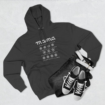 Christmas Mama Three-Panel Fleece Hoodie