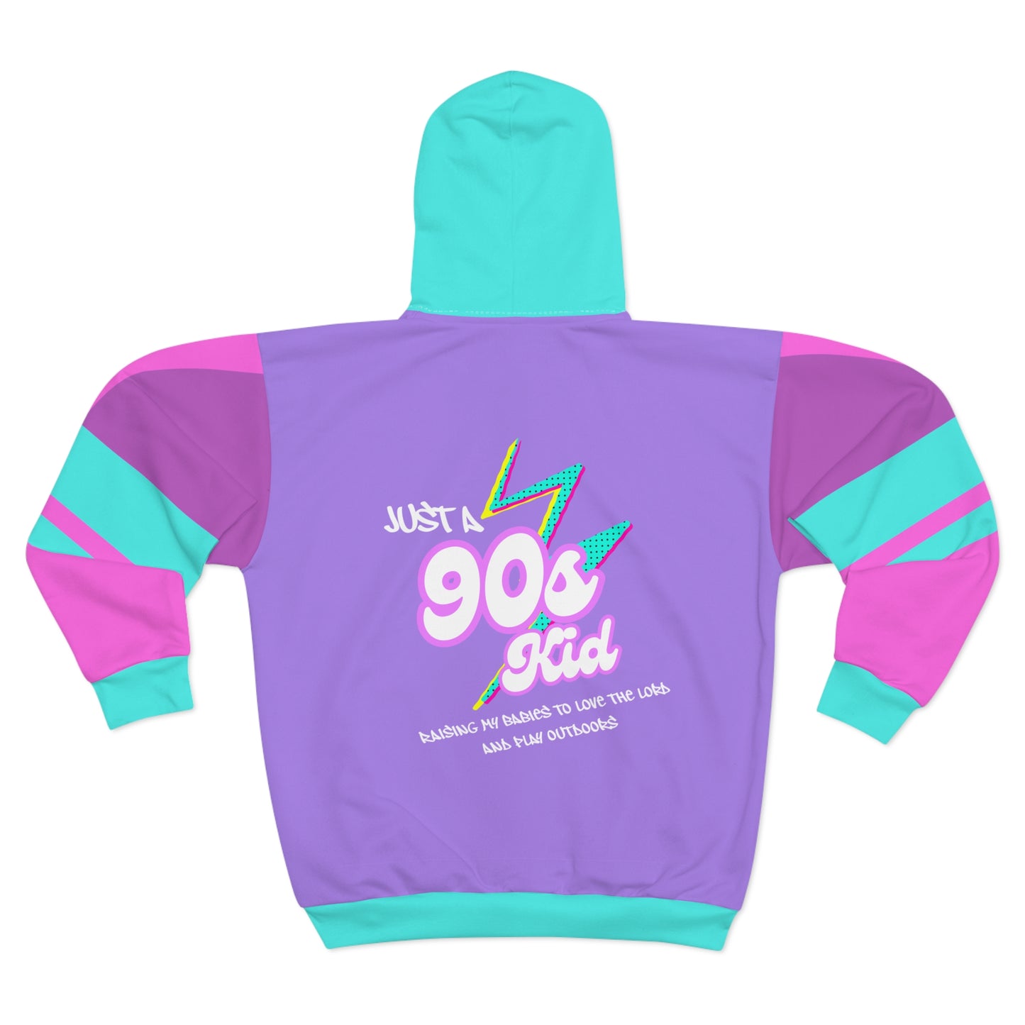 90s Kid Zip Hoodie