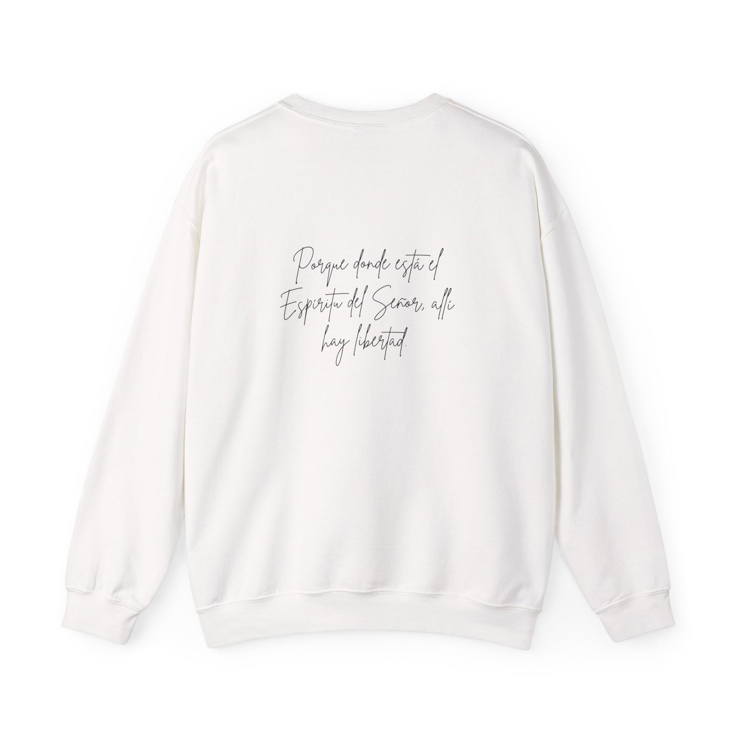 Mama Fuerte Crewneck Sweatshirt —  Mama Strong Spanish