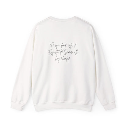 Mama Fuerte Crewneck Sweatshirt —  Mama Strong Spanish