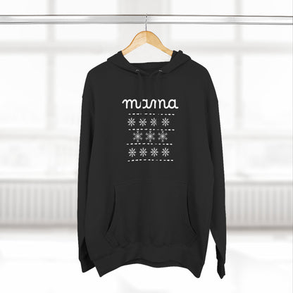 Christmas Mama Three-Panel Fleece Hoodie