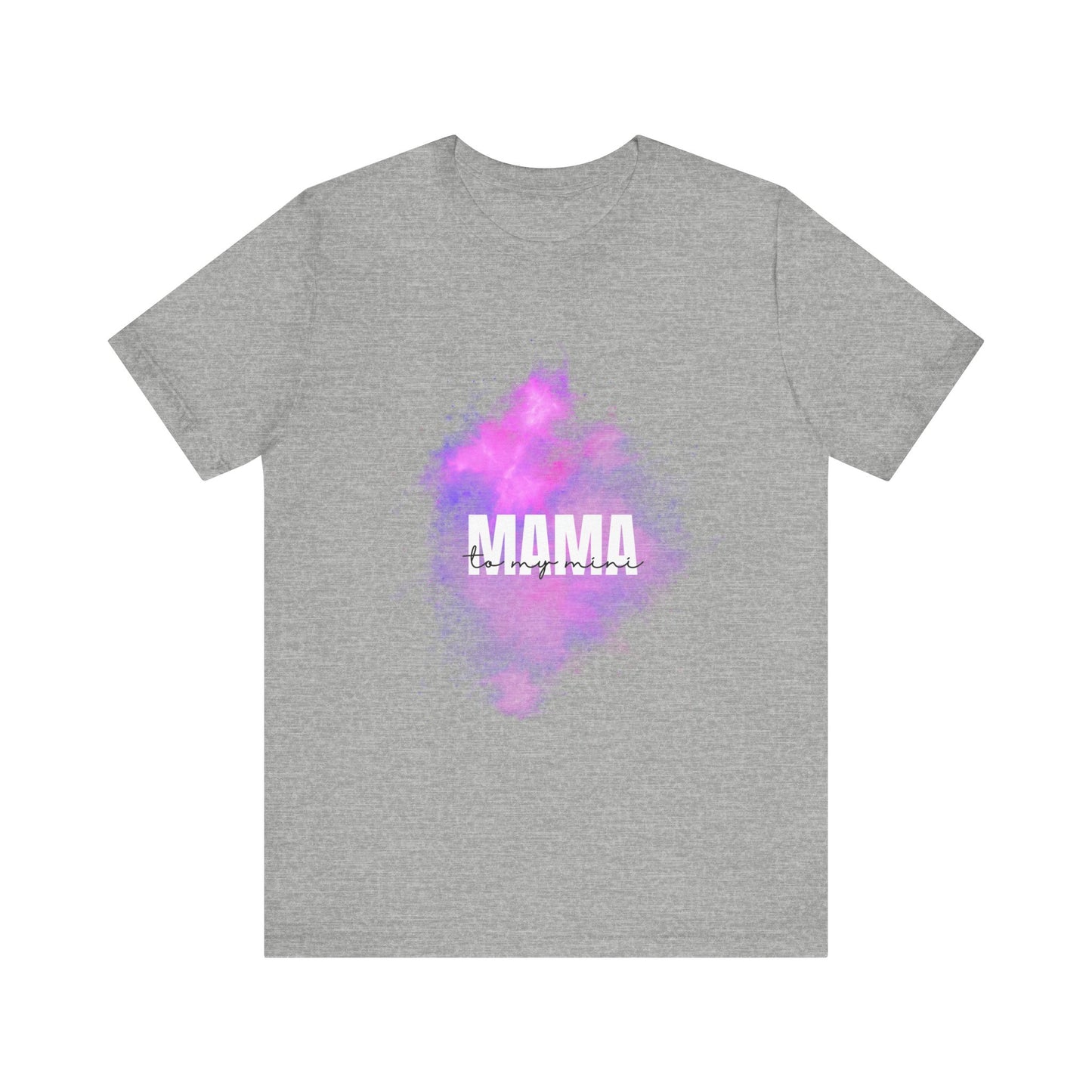 Mama to my Mini Watercolor Short Sleeve Shirt