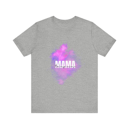 Mama to my Mini Watercolor Short Sleeve Shirt
