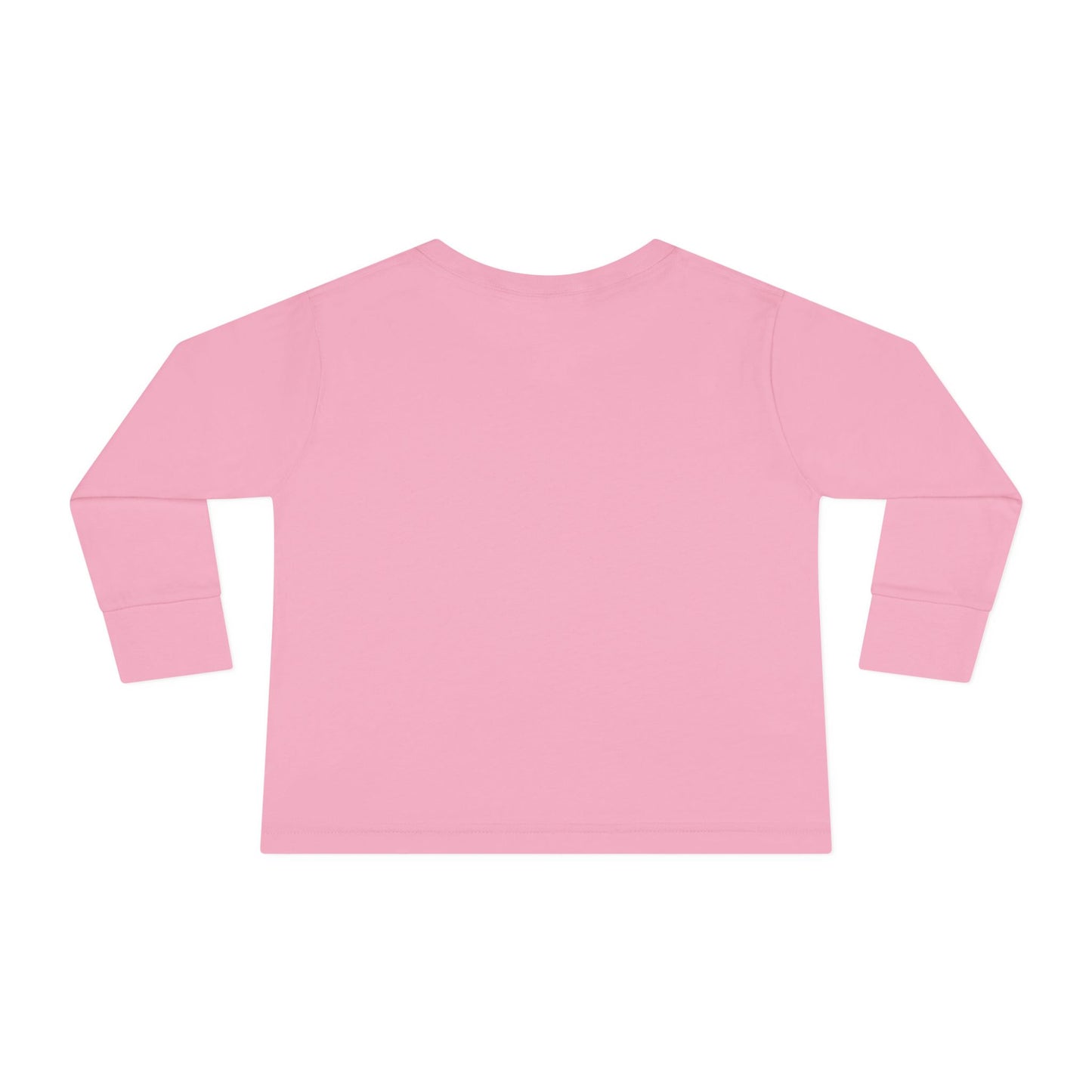 Christmas Tree Pink Cherry Bows Toddler Long Sleeve Tee