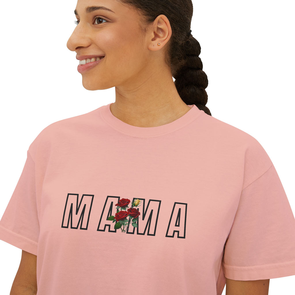 Carol Jean Mama Cropped Tee | Baby Georgi & Me Heritage Collection