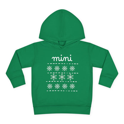 Christmas Mini Toddler Hoodie