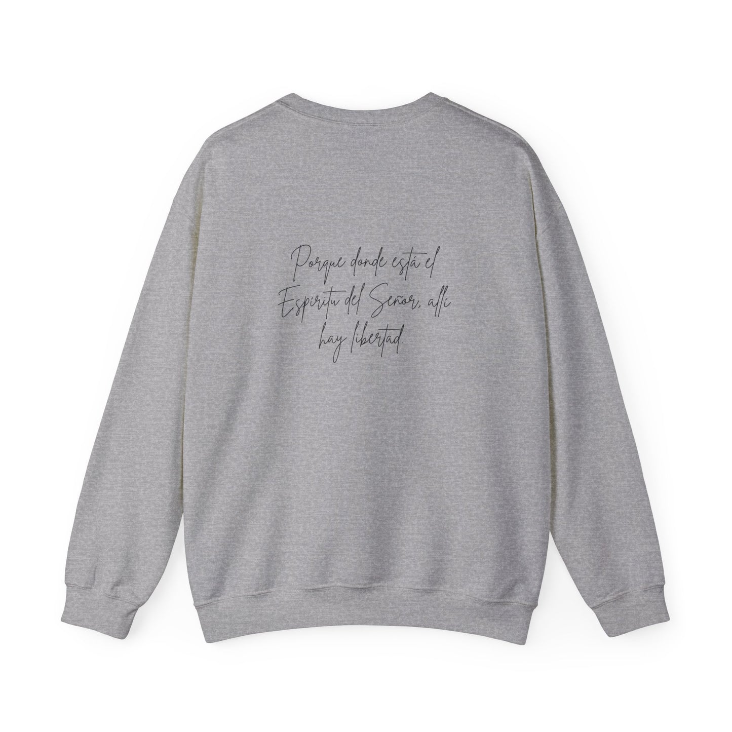 Mama Fuerte Crewneck Sweatshirt —  Mama Strong Spanish