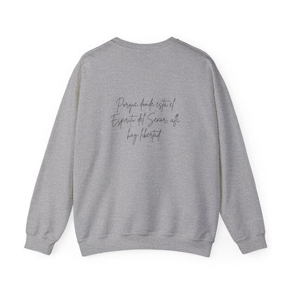Mama Fuerte Crewneck Sweatshirt —  Mama Strong Spanish