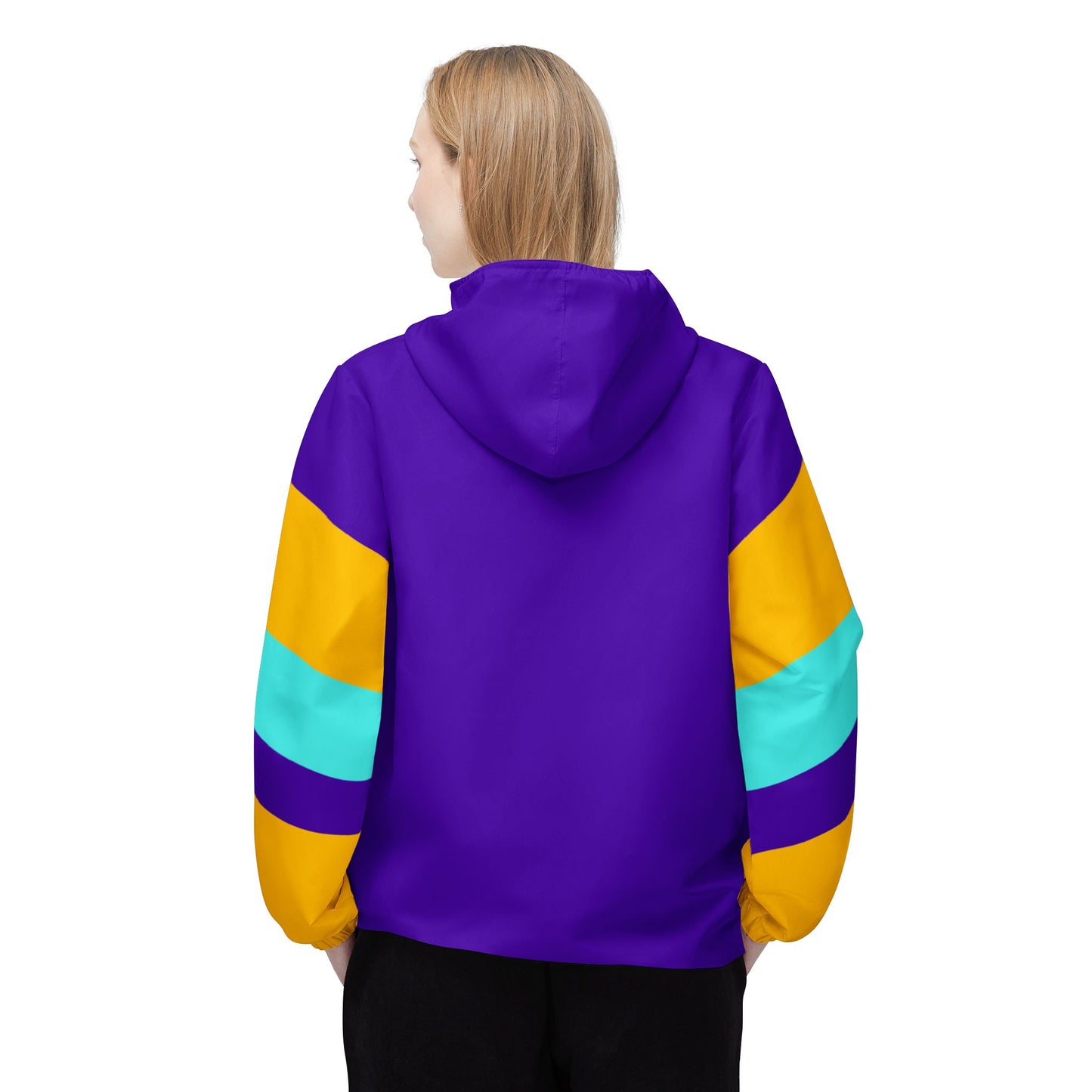 Retro 90s Windbreaker Jacket Without Graphics