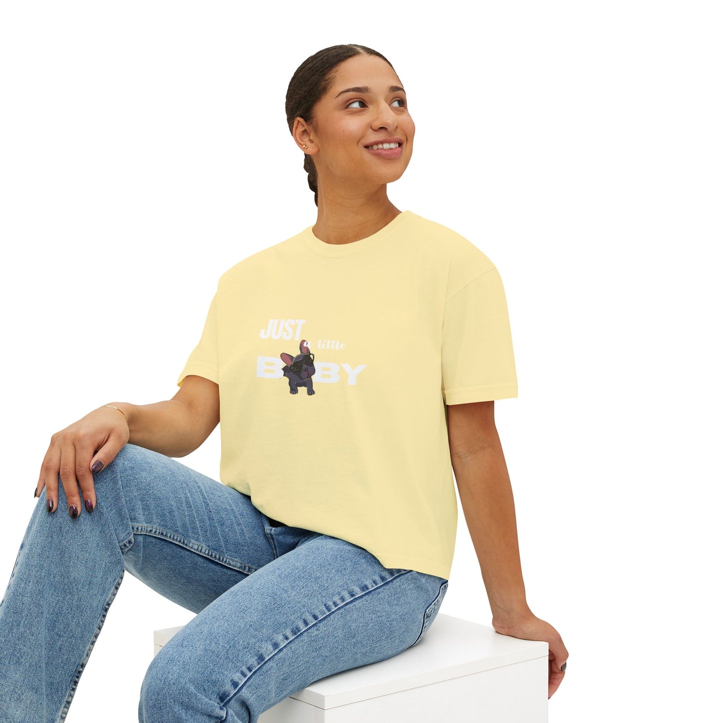 Just a Little Baby Women's Boxy Tee
