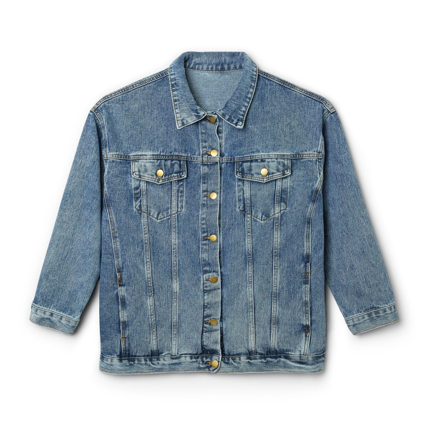 Beloved Boho Floral Denim Jacket