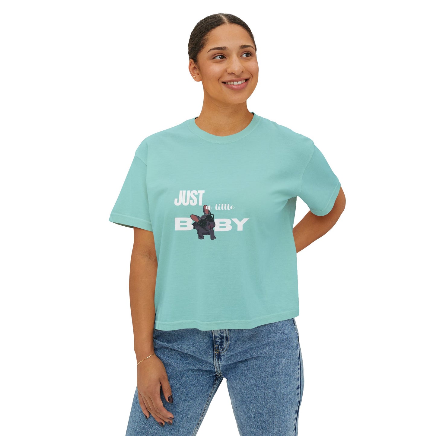 Just a Little Baby Women's Boxy Tee