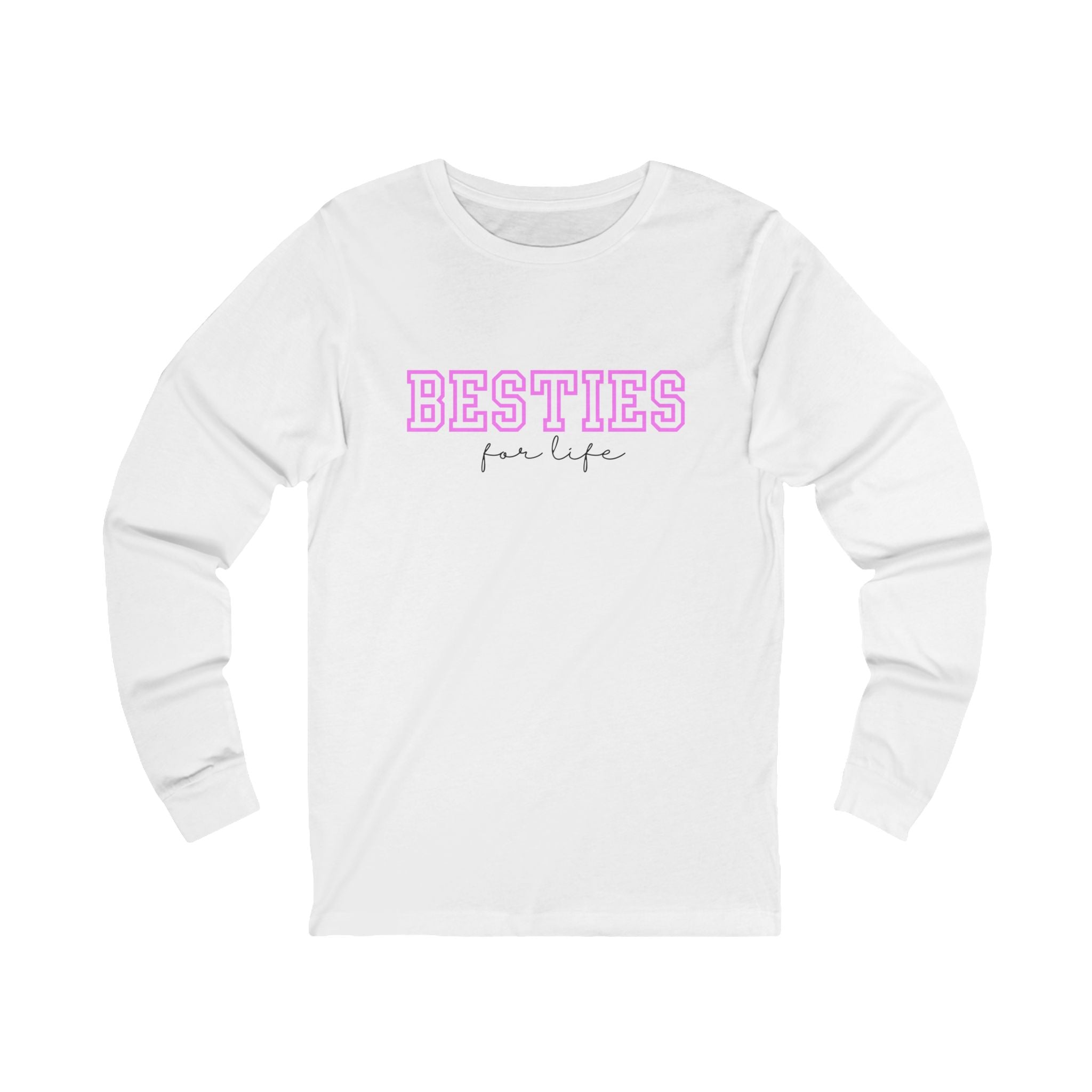 Besties Womens Longsleeve Tee | Matching Mama & Me