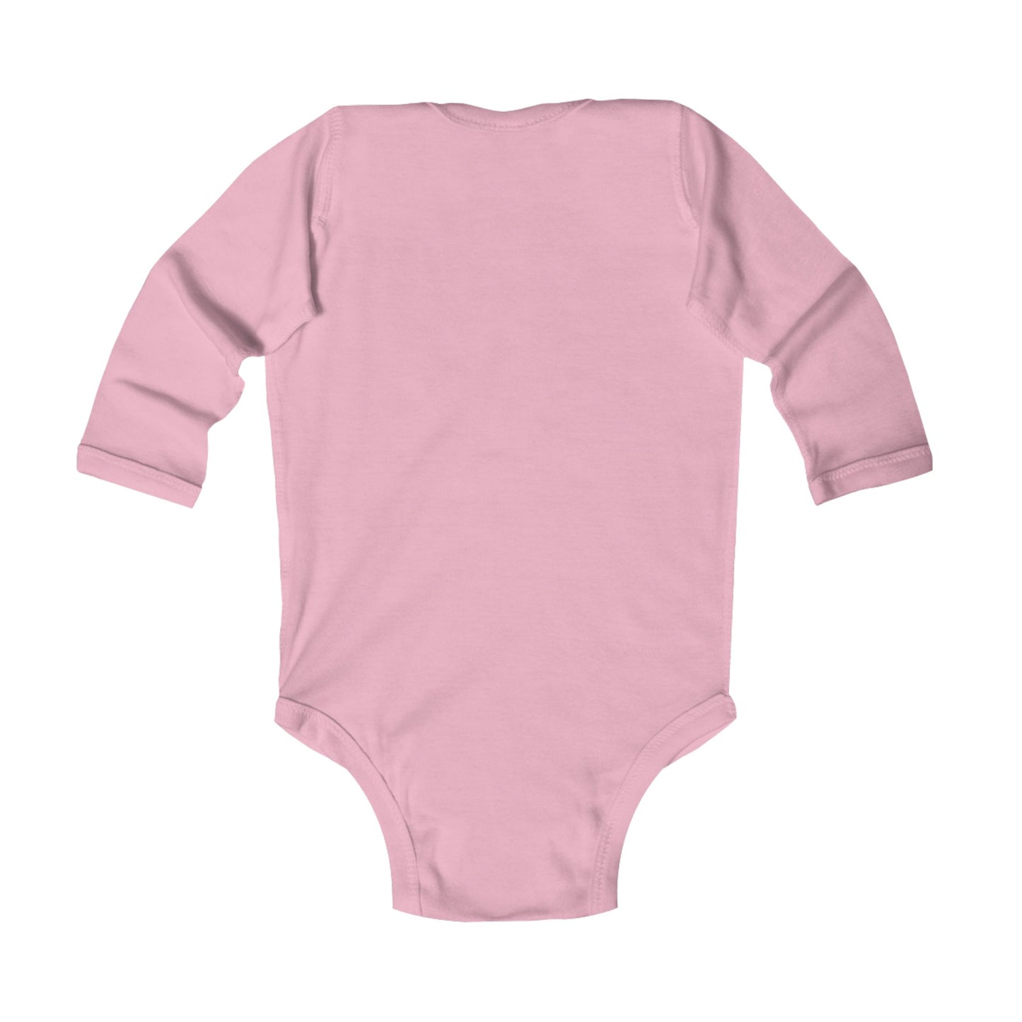 Merry Christmas Pink Ribbon and Trees Infant Holiday Onesie