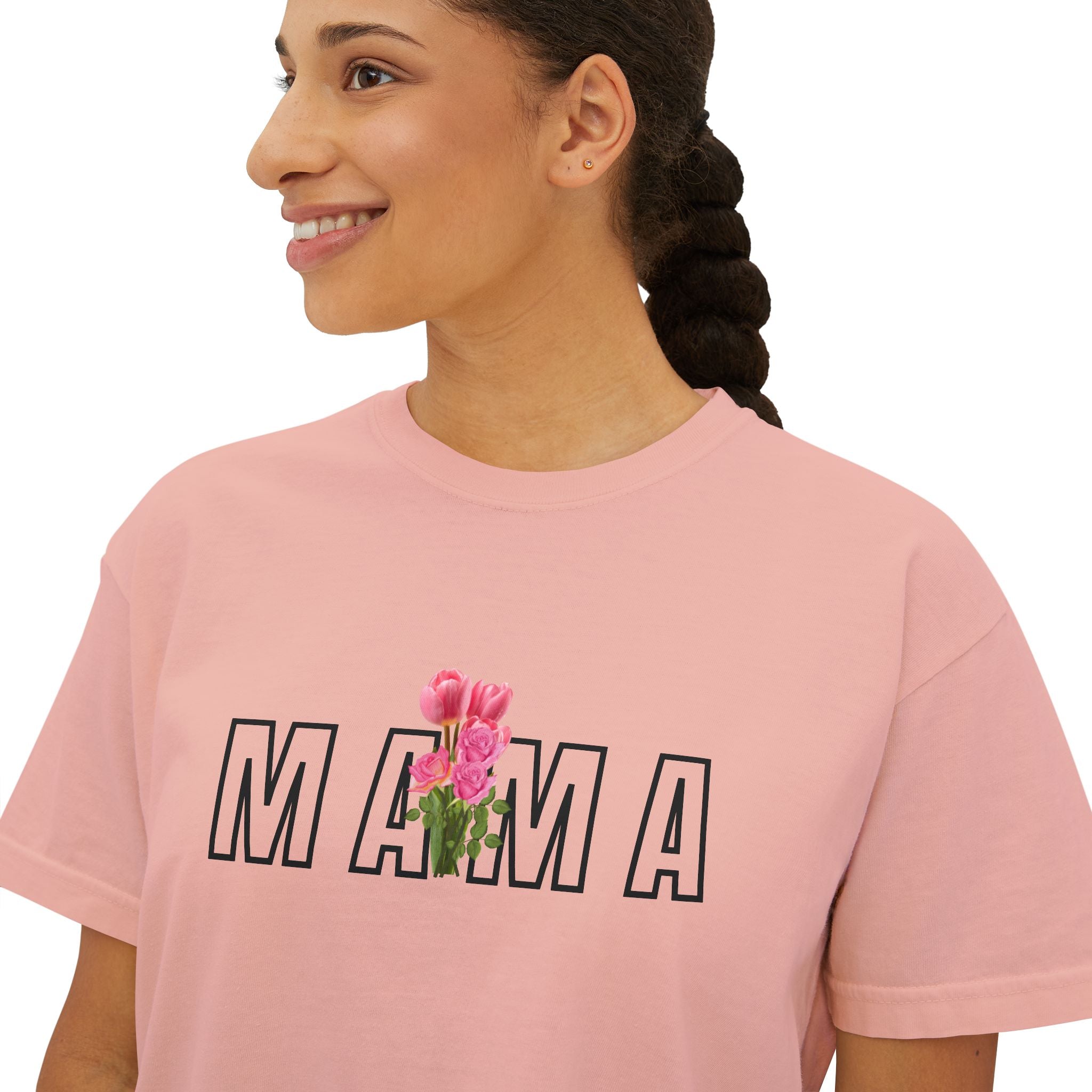 Amy Marie Mama Cropped Tee | Baby Georgi & Me Heritage Collection