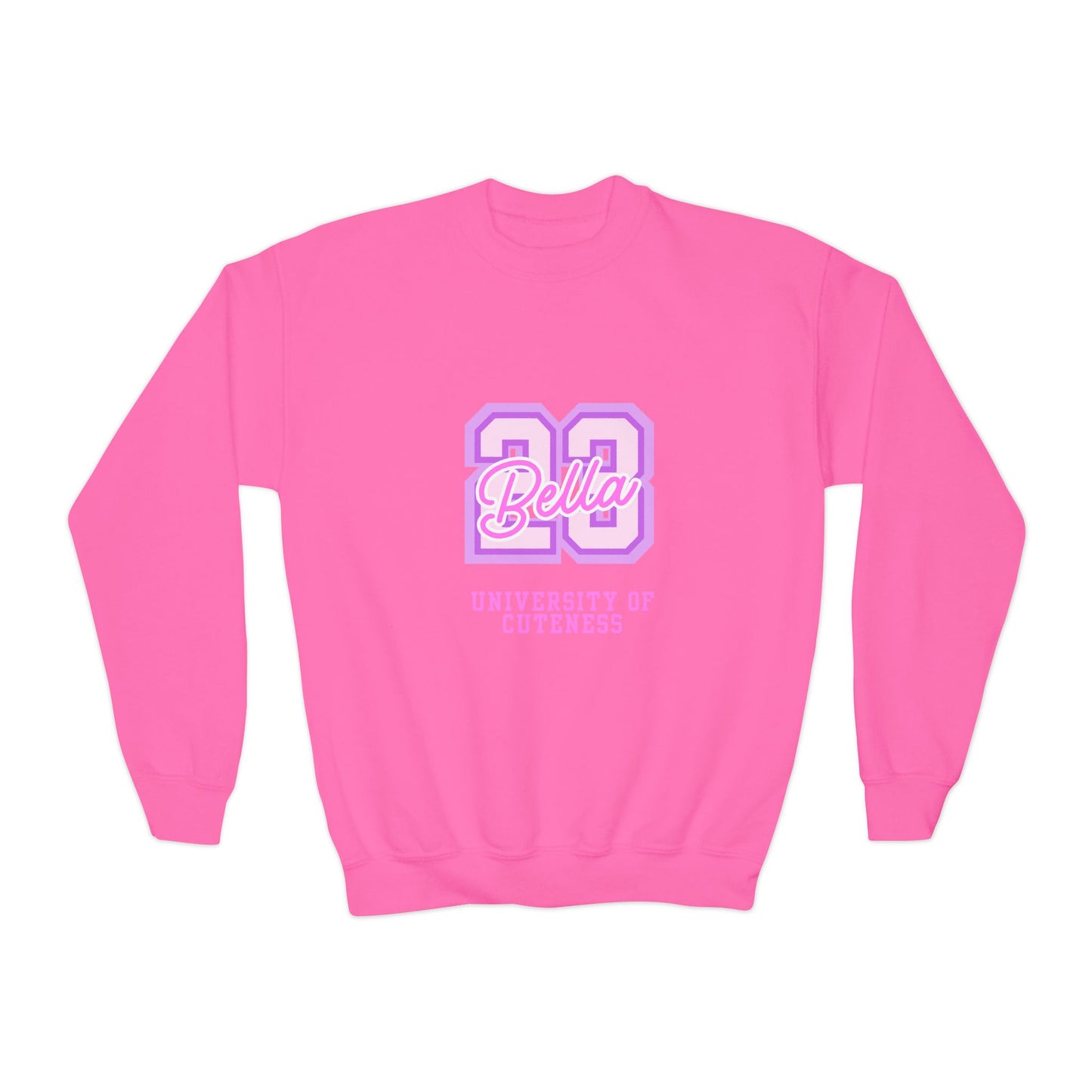 University of Cuteness Youth Sweatshirt Customizeable