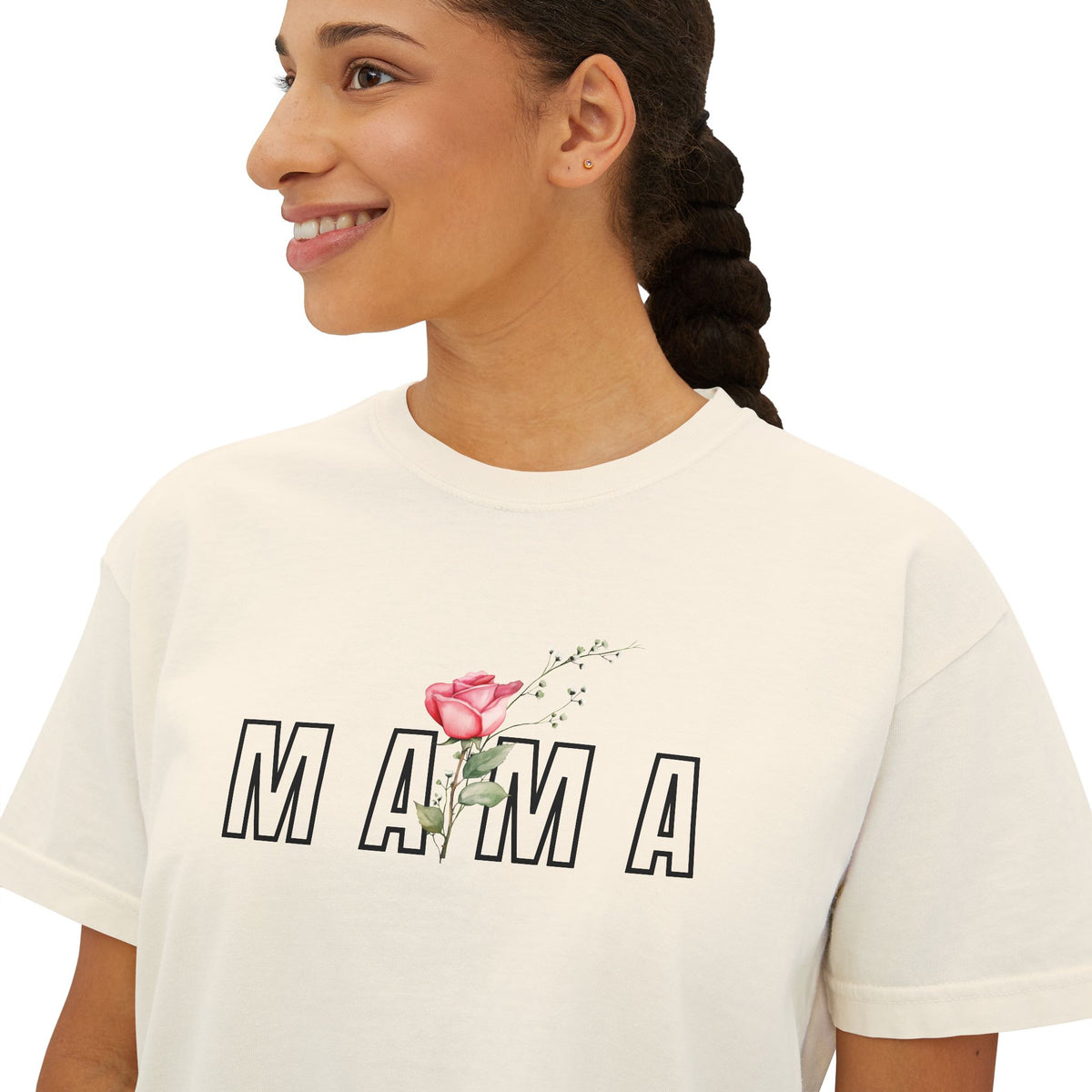 Grace Mama Tee - Floral Mama Shirt – Vintage Mama Tee – Soft Feminine Mom Shirt – Mother’s Day Gift for Mom – Grace Heritage Col