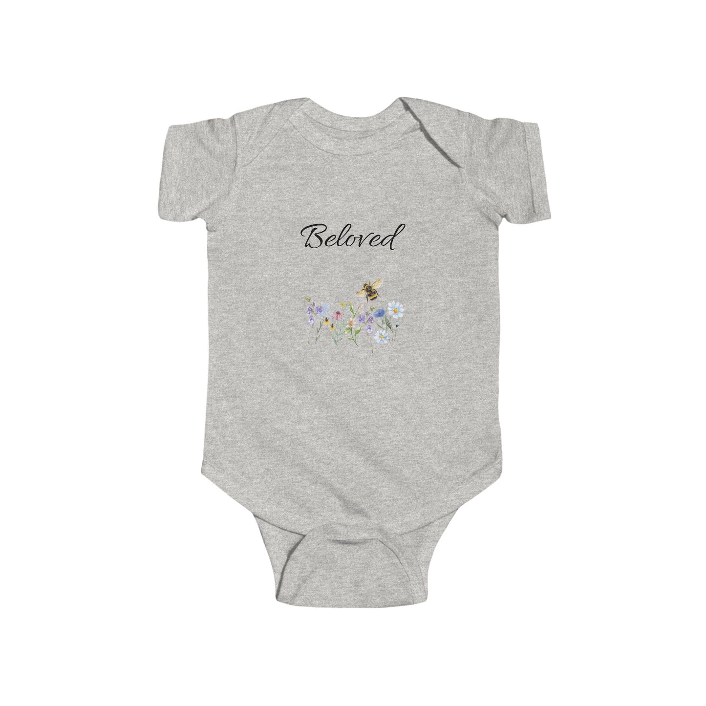 Beloved Floral Infant Bodysuit | Soft Baby Onesie