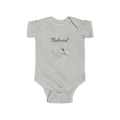Beloved Floral Infant Bodysuit | Soft Baby Onesie