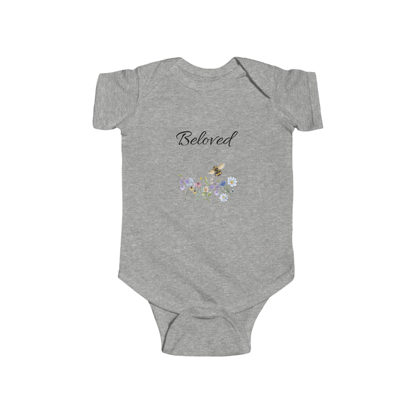 Beloved Floral Infant Bodysuit | Soft Baby Onesie