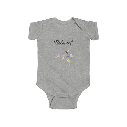 Beloved Floral Infant Bodysuit | Soft Baby Onesie