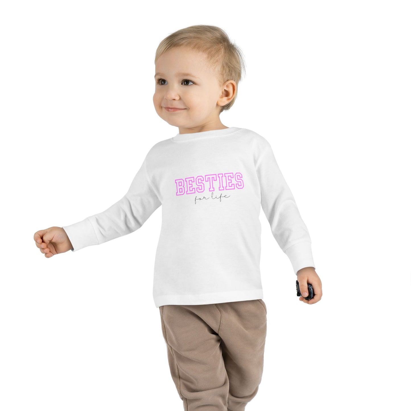 Besties Toddler Long Sleeve Tee | Matching