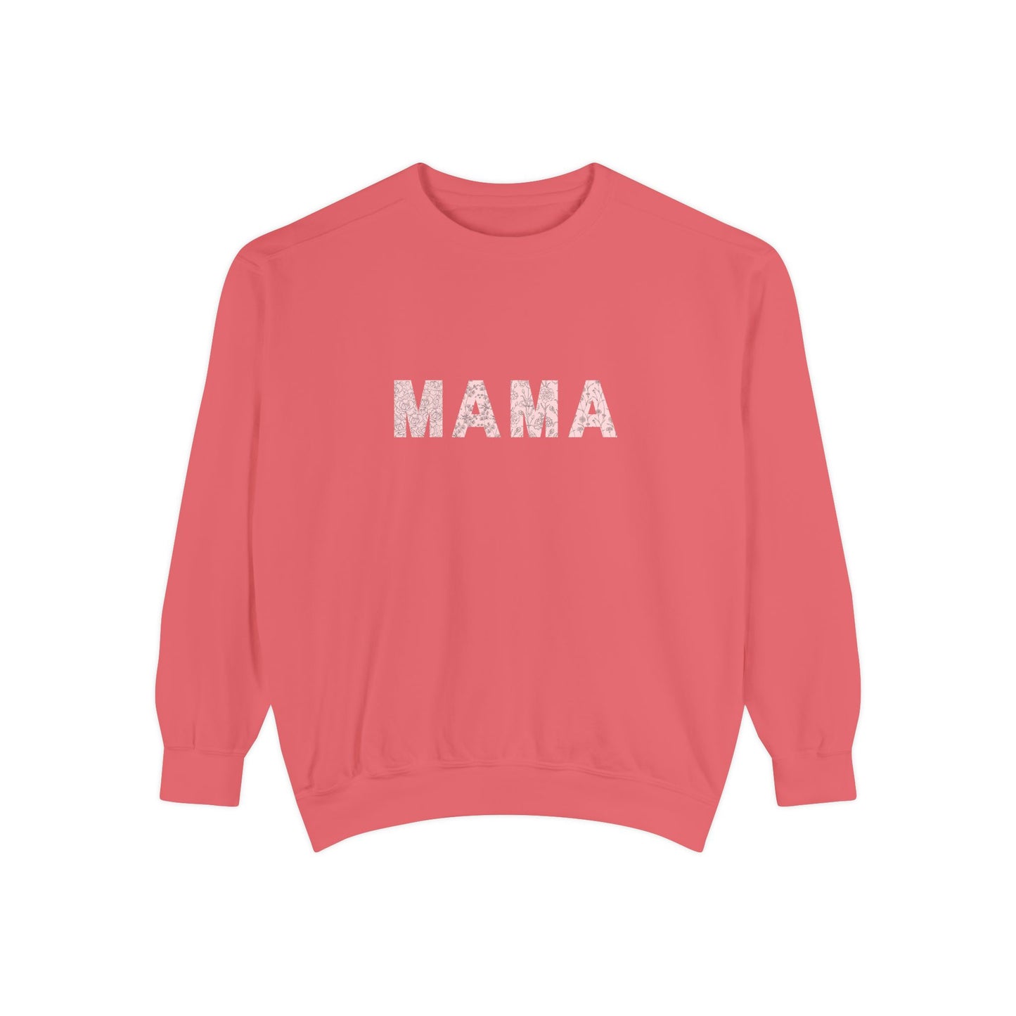 Mama Floral Sweatshirt — Cozy Mom Pullover for Mother’s Day & Everyday