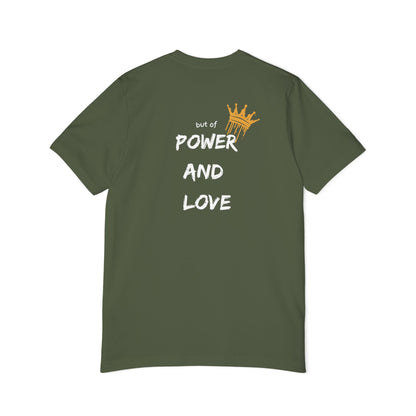 No Spirit of Fear but of Power & Love Jersey Tee