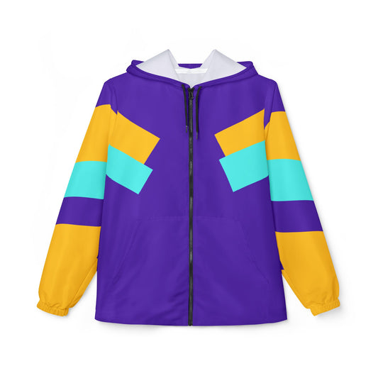 Retro 90s Kid Windbreaker Jacket