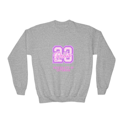University of Cuteness Youth Sweatshirt Customizeable