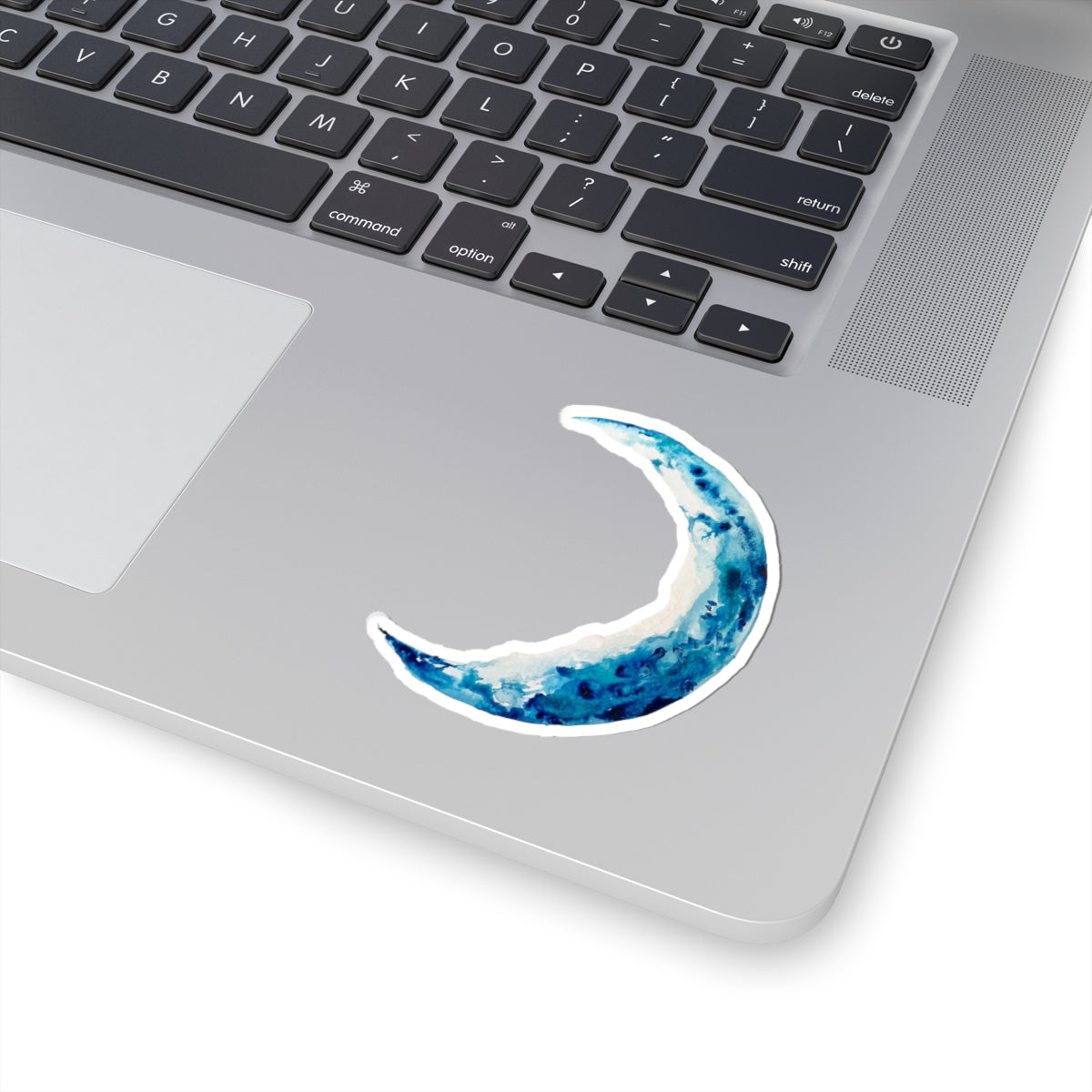 Moon River Watercolor Kiss-Cut Stickers