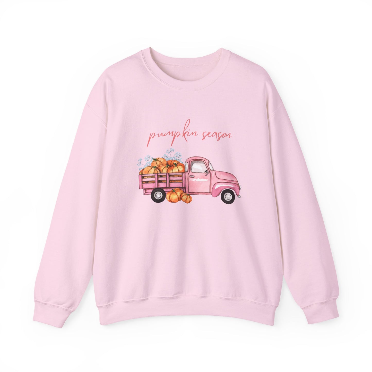 Pumpkin Season Vintage Truck Sweatshirt