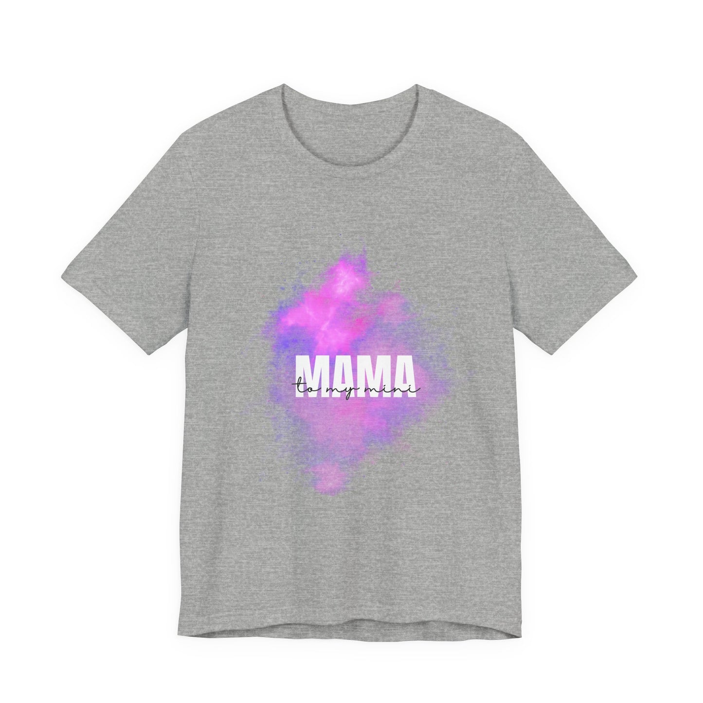 Mama to my Mini Watercolor Short Sleeve Shirt