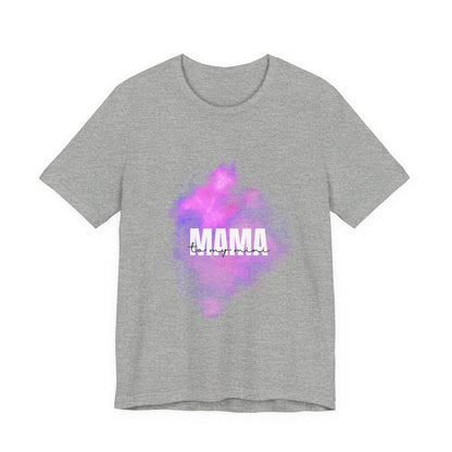 Mama to my Mini Watercolor Short Sleeve Shirt