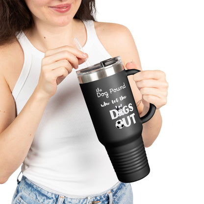 Custom Girls Soccer Tumbler | The Dog Pound Girls Soccer Team