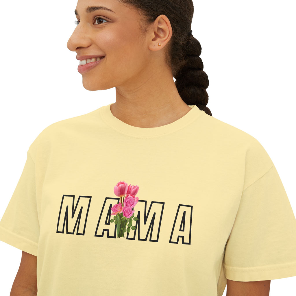 Amy Marie Mama Cropped Tee | Baby Georgi & Me Heritage Collection
