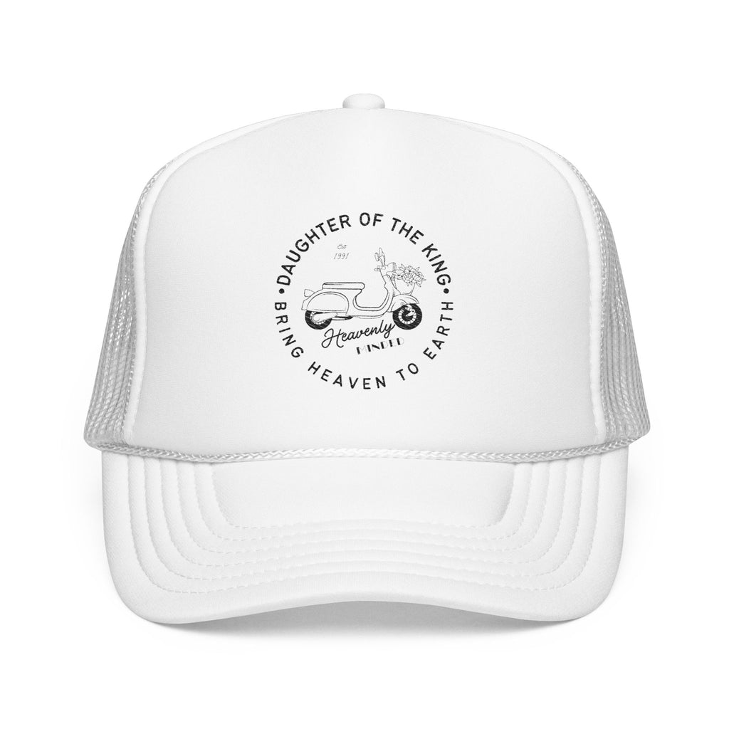 Daughter of the King Embroidered Foam Trucker Hat