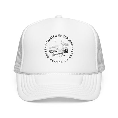 Daughter of the King Embroidered Foam Trucker Hat