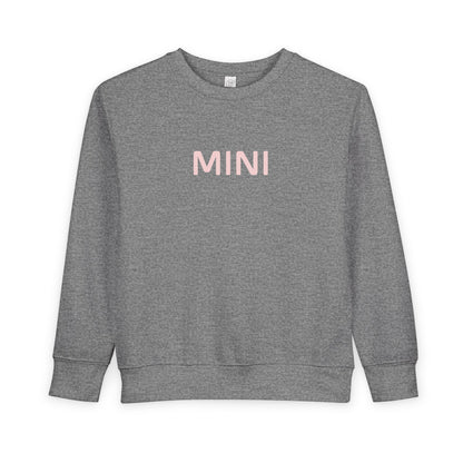 Mini Toddler Sweatshirt — Cozy Neutral Pullover for Little Ones