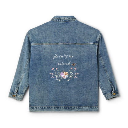 Beloved Boho Floral Denim Jacket