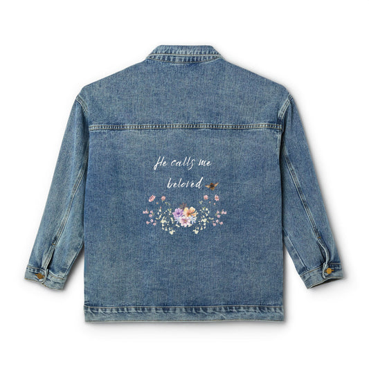 Beloved Boho Floral Denim Jacket