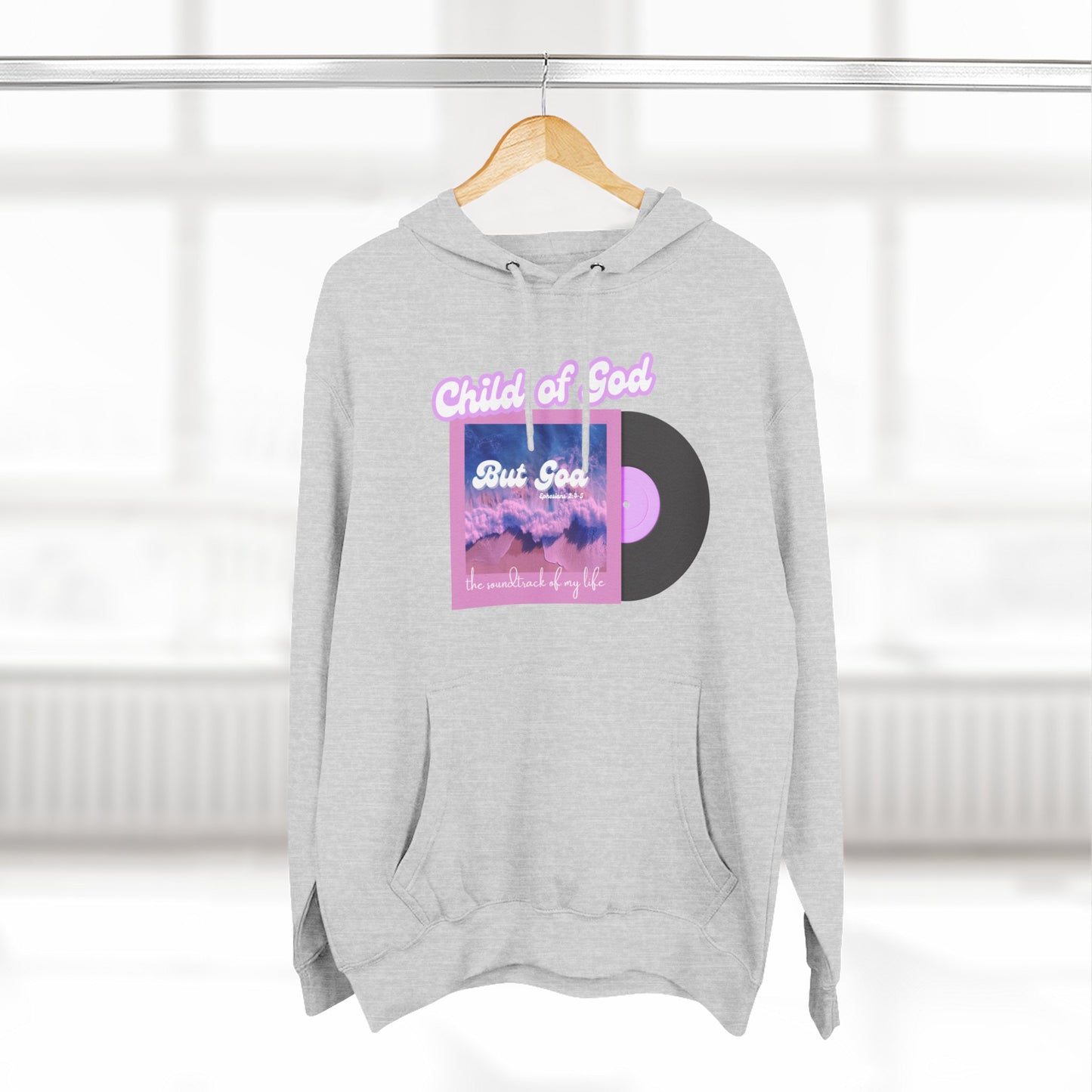 Gospel-Inspired Three-Panel Fleece Hoodie