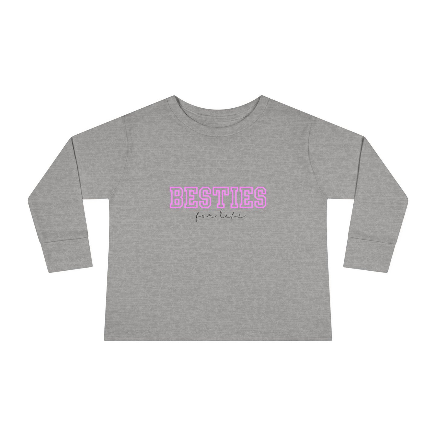 Besties Toddler Long Sleeve Tee | Matching