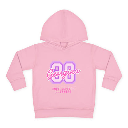 University of Cuteness Toddler Pullover Fleece Hoodie, Cute Kids Hoodie, Personalized Baby Sweatshirt, Toddler Gift, Cozy Kids Clothing